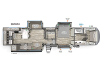 Sierra 3800RK Floorplan Image