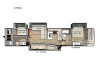 Columbus 377DS Floorplan Image
