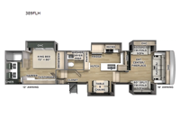 Columbus 389FLH Floorplan Image