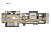 Columbus 383RLH Floorplan Image