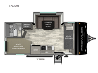 Prowler 1702DBS Floorplan Image