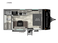 Prowler 1700RB Floorplan Image
