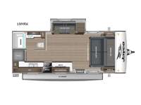 Jay Feather 19MRK Floorplan Image