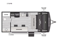 Springdale Mini 1710MB Floorplan Image
