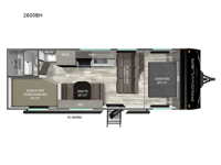 Prowler 2600BH Floorplan Image