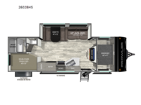 Prowler 2602BHS Floorplan Image
