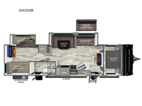 Prowler 3202DSB Floorplan Image