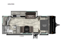 Prowler 2201MDS Floorplan Image
