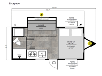 Prolite Escapade Floorplan Image