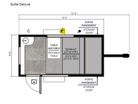 Prolite Suite Deluxe Floorplan Image