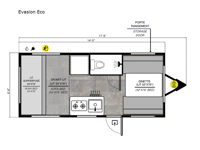 Prolite Evasion Eco Floorplan Image