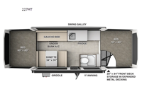 Flagstaff MAC Series 227MT Floorplan Image
