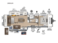 Grand Surveyor 290RLDS Floorplan Image