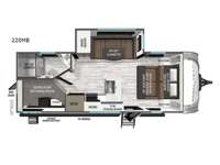 North Trail 220MB Floorplan Image
