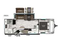 North Trail 250CK Floorplan Image