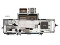 North Trail 260DB Floorplan Image