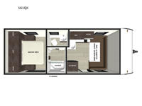 Salem FSX 161QK Floorplan Image