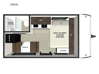 Salem FSX 135ICE Floorplan Image