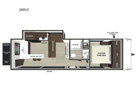 Salem FSX 269VC Floorplan Image