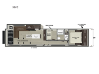 Salem FSX 30VC Floorplan Image
