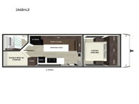 Salem FSX 266BHLE Floorplan Image