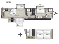 Catalina Destination Series 44CONDO Floorplan Image