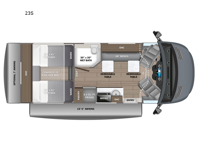 Condor 23S Floorplan Image
