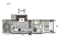 Sundance 28DB Floorplan Image