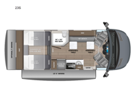 Granite Ridge 23S Floorplan Image