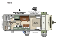 No Boundaries NB20.2 Floorplan Image