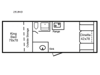 2518 Series 2518KD Floorplan Image