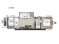 Catalina Summit Series 8 271DBS Floorplan Image