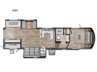 Avenue All-Access 30BH Floorplan Image