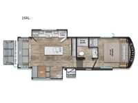 Avenue All-Access 25RL Floorplan Image