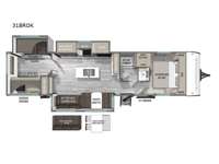 Sundance Ultra-Lite 31BROK Floorplan Image
