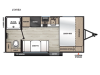 Catalina Summit Series 7 154RBX Floorplan Image