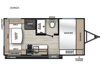 Catalina Summit Series 7 154RDX Floorplan Image
