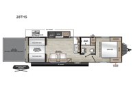 Catalina Trail Blazer 28THS Floorplan Image