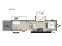 Catalina Trail Blazer 29THS Floorplan Image