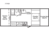 2720 Series 2720QB Floorplan Image
