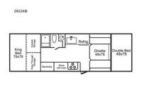 2922 Series 2922KB Floorplan Image
