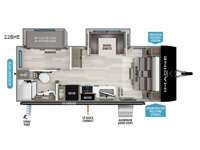 Imagine XLS 22BHE Floorplan Image