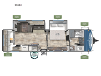 Puma 310RK Floorplan Image