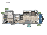 Puma 31FKRK Floorplan Image