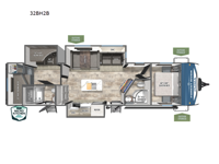 Puma 32BH2B Floorplan Image