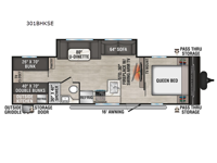 Sportsmen SE 301BHKSE Floorplan Image