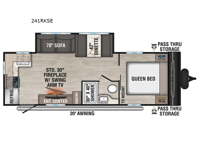 Sportsmen SE 241RKSE Floorplan Image