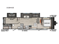 Sportsmen SE 332BHKSE Floorplan Image