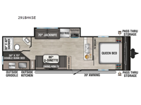 Sportsmen SE 291BHKSE Floorplan Image
