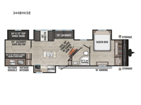 Sportsmen SE 344BHKSE Floorplan Image